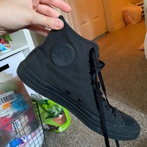 Black High Top Converse